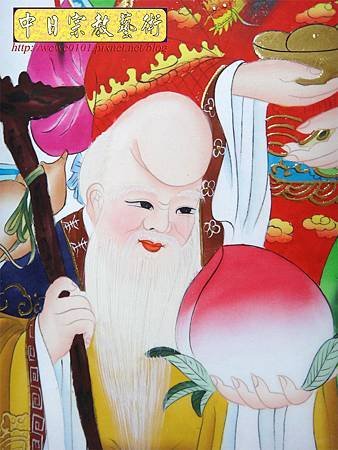 C8109.公媽桌祖先聯 手繪財子壽.JPG