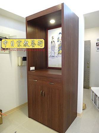 N23305.2尺9神明櫥佛櫥公媽櫥 西方三聖佛.JPG