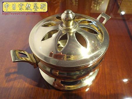F4707.素面淨香爐 淨爐 神桌香爐銅器.JPG