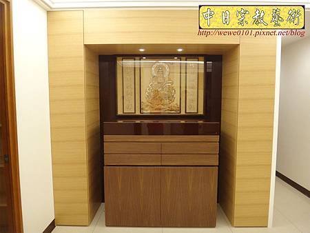 N26601.系統櫃式神桌佛桌 觀世音菩薩木雕神明聯神龕.JPG