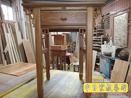 M15508.柚木神桌樣式 2尺9小佛桌.JPG