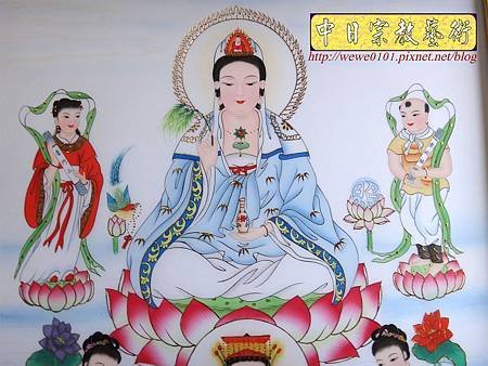 C9904.傳統神明廳神桌背景 8尊神明彩製作.JPG