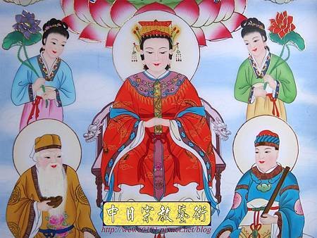 C9905.傳統神明廳神桌背景 8尊神明彩製作.JPG