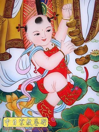 C9915.傳統神明廳神桌背景 8尊神明彩製作.JPG