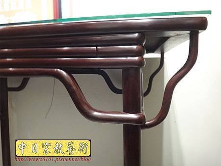 M17804.時尚神桌款式 3尺6現代佛桌設計 雞翅木神桌樣式.JPG