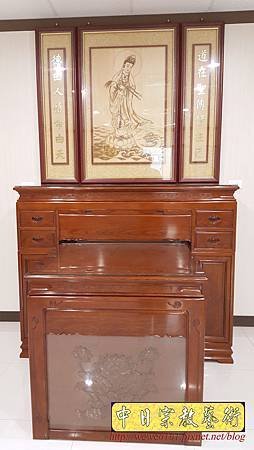N30701.一貫道佛堂設計 發一 崇德 佛桌佛聯中堂製作 雷射雕刻實木 南海古佛觀音.jpg