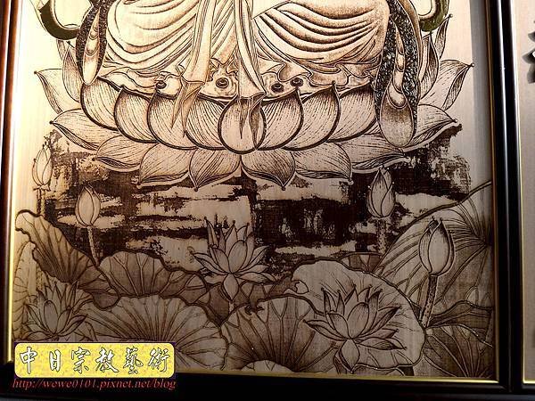 A10905.現代佛堂素雅神桌神像聯對雕刻 5尺8觀世音菩薩佛像佛聯.jpg