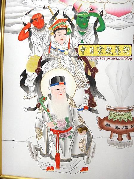 C10308.傳統神明廳神桌背景設計 11尊神明彩.jpg
