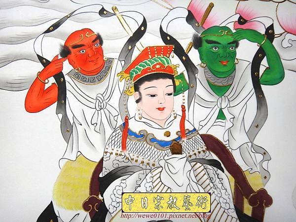 C10309.傳統神明廳神桌背景設計 11尊神明彩.jpg