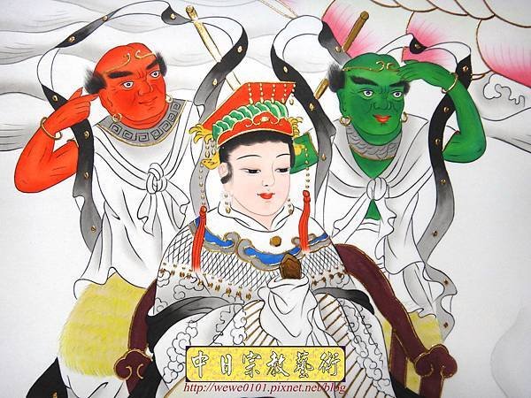 C10310.傳統神明廳神桌背景設計 11尊神明彩.jpg