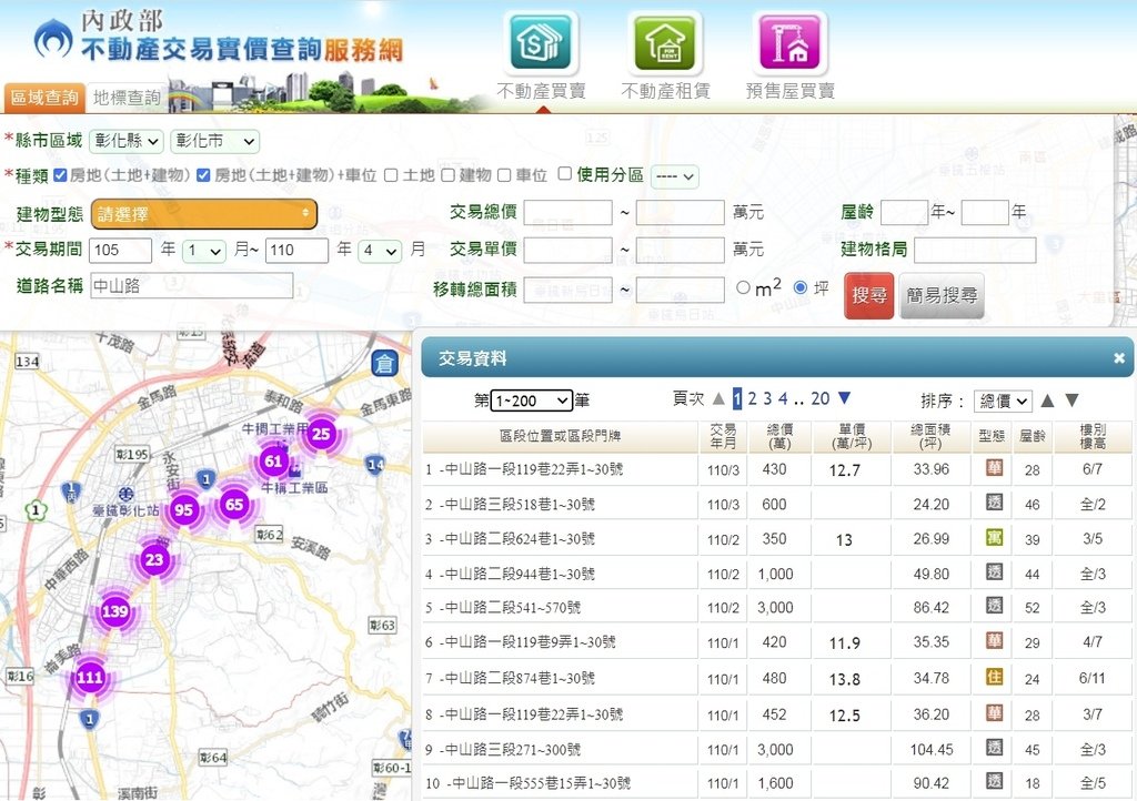 不動產交易實價查詢服務網-路名查詢.jpg