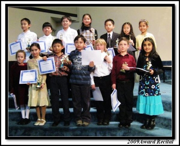 2009 Piano Award Recital