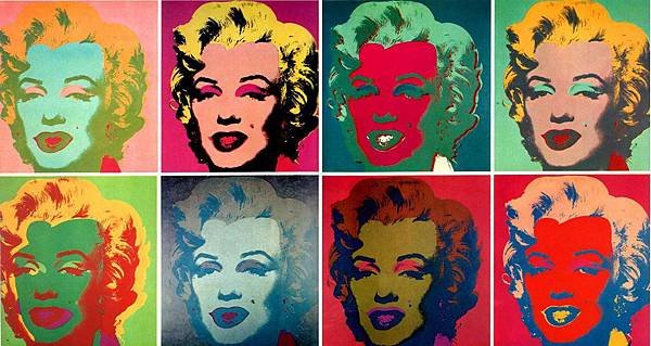 warhol 1967 Marilyn Monroe 92x92 chaque