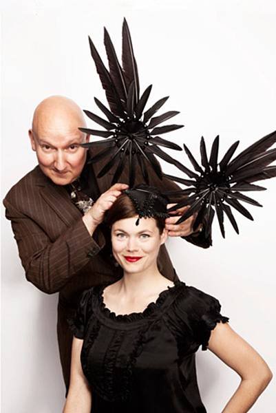 【Comme des Garcons】Stephen Jones Millinery (黑色禮帽)10.jpg