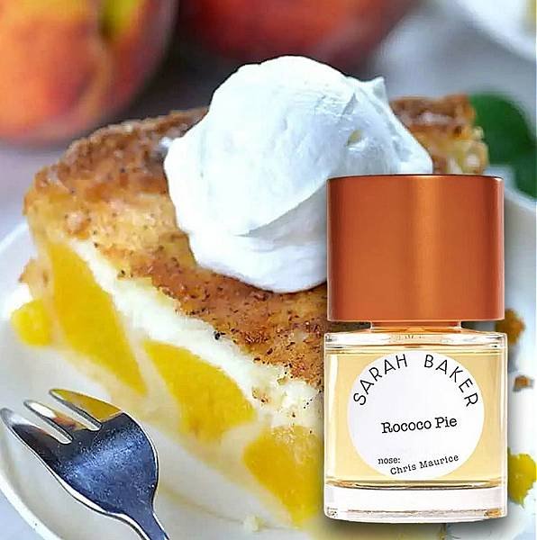 【Sarah Baker Perfumes】Rococo Pie (桃子奶霜派)1.jpg