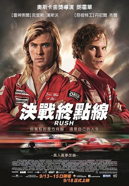 決戰終點線_Rush_克里斯漢斯沃_Chris Hemsworth