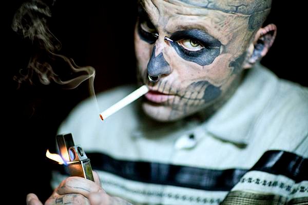 刺青男模_Rick Genest_殭屍男孩_Zombie Boy