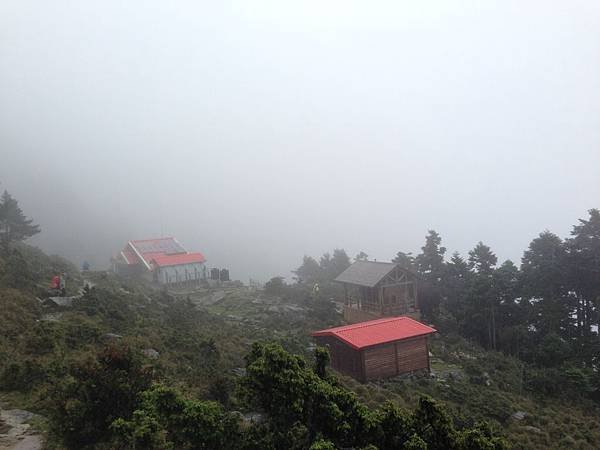 初見避難山屋