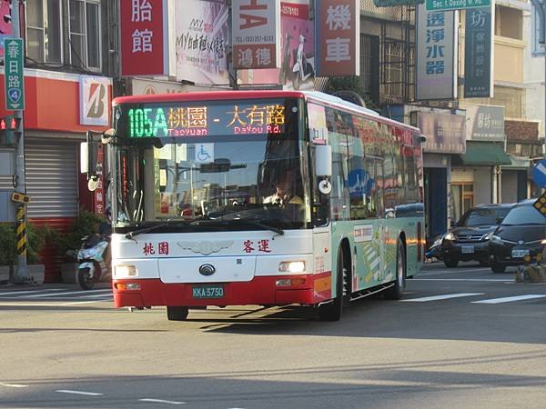 桃園客運 2017 YUTONG ZK6128HG KKA-