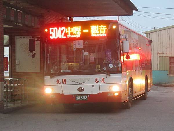 桃園市公車 5042 中壢-新坡-觀音