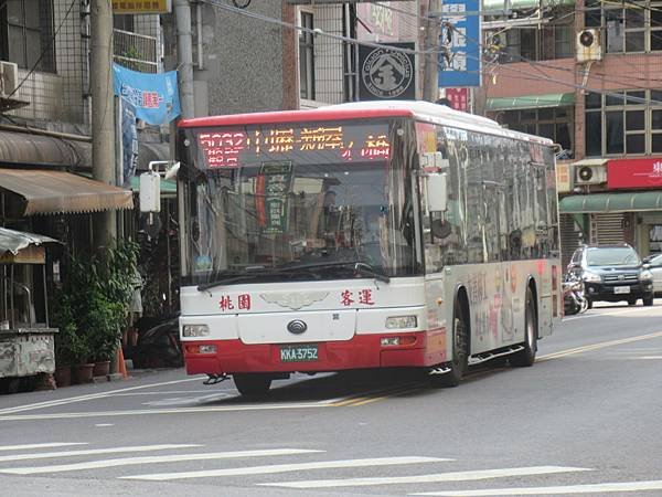桃園客運 2017 YUTONG ZK6128HG KKA-