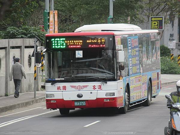 桃園客運 2017 YUTONG ZK6128HG KKA-