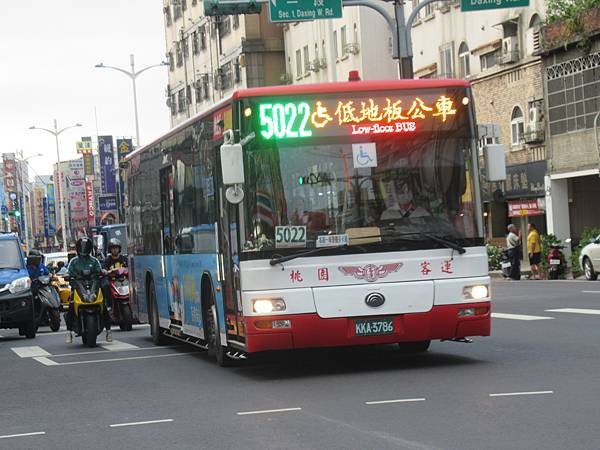 桃園市公車 5022(A) 桃園-南崁-竹圍 (繞駛捷運坑口