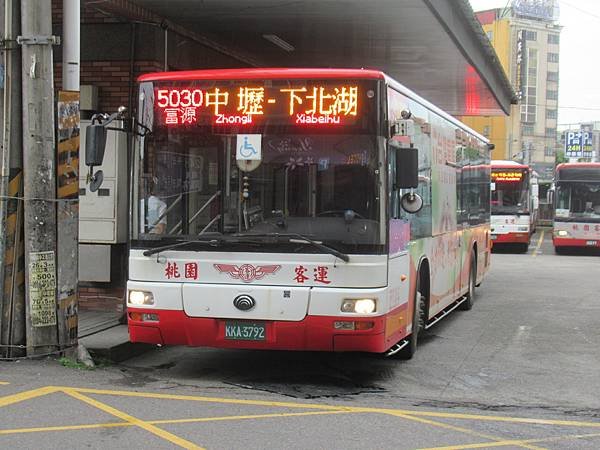 桃園市公車 5030 中壢-新屋-下北湖