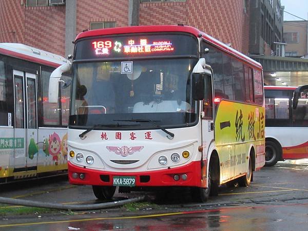 桃園市公車 169(A) 中壢-華勛社區 (延駛內壢火車站)