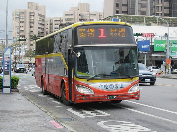 桃園市公車 1 中壢-桃園