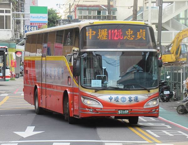 桃園市公車 112北 中壢-忠貞