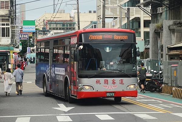 桃園市公車 5082 中壢-雙溪口-大園