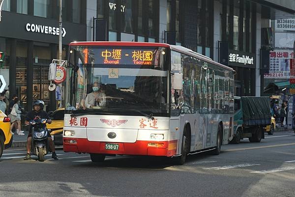 桃園市公車 1 中壢-桃園