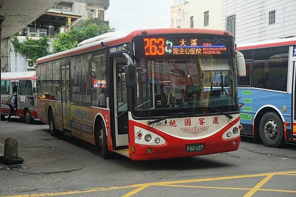 桃園市公車 263 大溪-恩主公醫院 (經台三線)