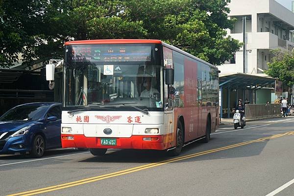 桃園市公車 5055 中壢-山仔頂-石門水庫