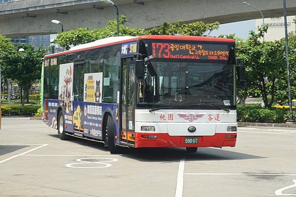 桃園市公車 173 中央大學-高鐵桃園站 (經領航北路)