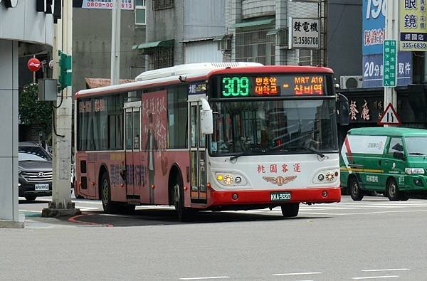 桃園市公車 309C 銘傳大學-蘆竹區公所