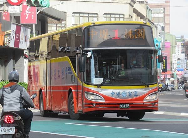 桃園市公車 1 中壢-桃園