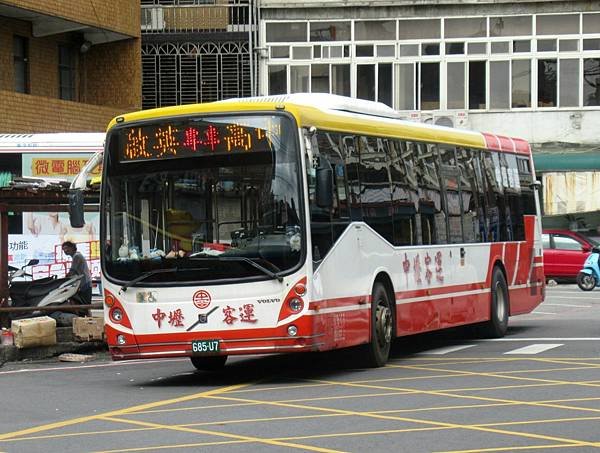 中壢客運 2011 Volvo B7RLE 685-U7