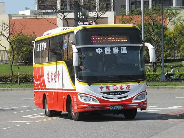 中壢客運 2020 HINO FC7JGTZ-AZF KKA