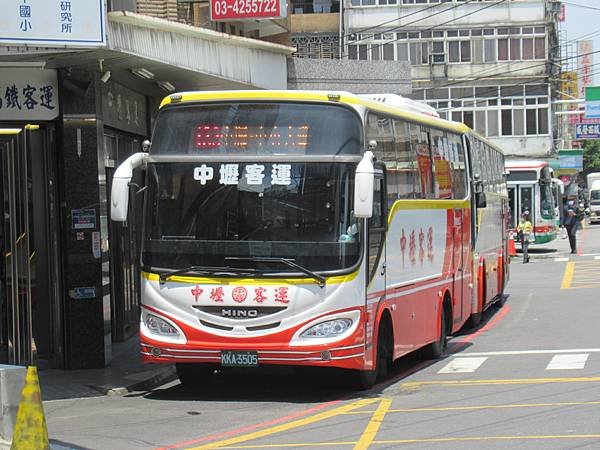 中壢客運 2020 HINO FC7JGTZ-AZF KKA