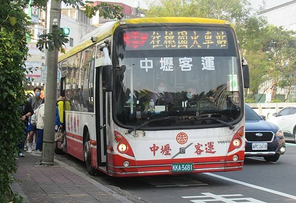 中壢客運 2012 Volvo B7RLE KKA-3681