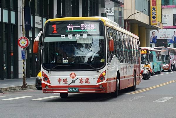 中壢客運 2012 Volvo B7RLE KKA-3682