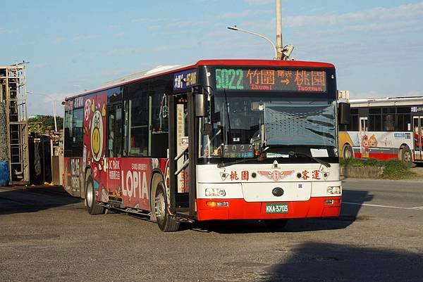 桃園市公車 5022(A) 桃園-南崁-竹圍 (繞駛捷運坑口