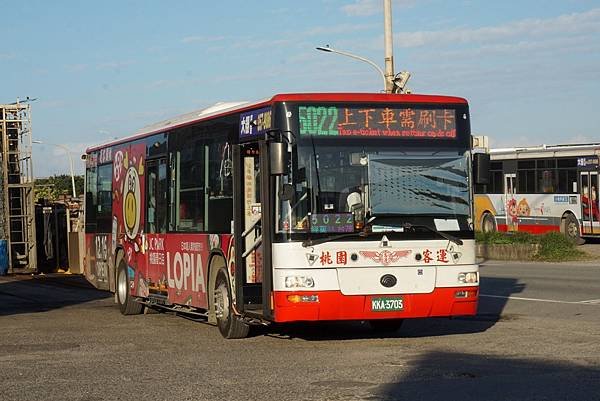 桃園市公車 5022(A) 桃園-南崁-竹圍 (繞駛捷運坑口