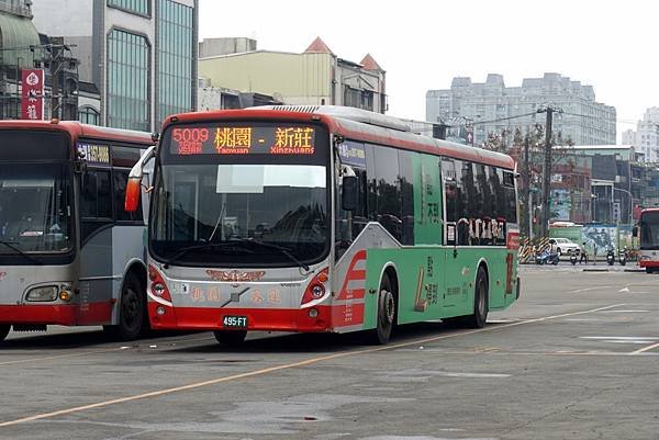 桃園市公車 5009 桃園-捷運泰山貴和站