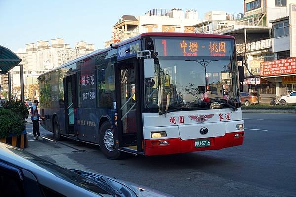 桃園市公車 1 中壢-桃園