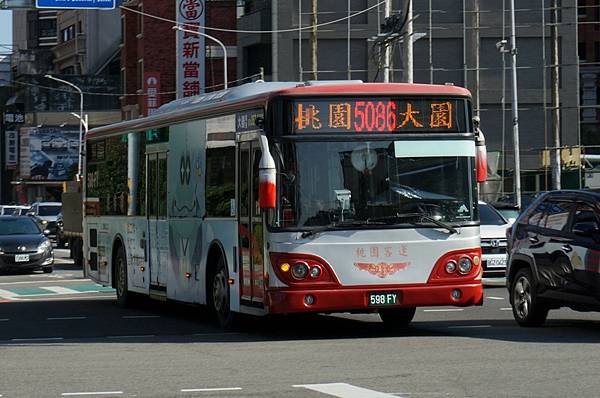 桃園市公車 5086(A)(C) 桃園-五塊厝-大園