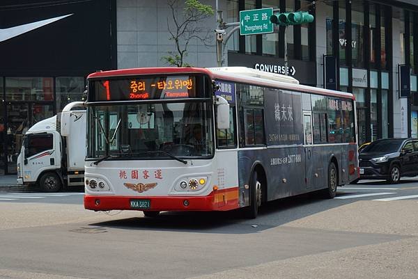 桃園市公車 1 中壢-桃園