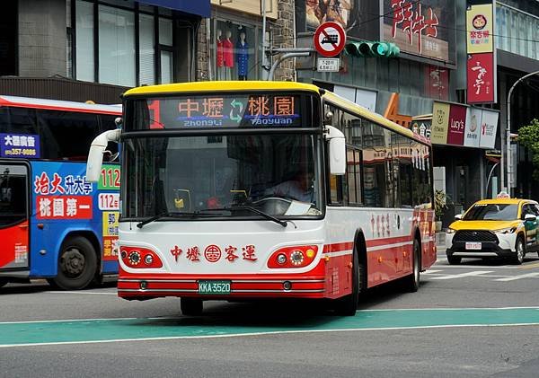 桃園市公車 1 中壢-桃園